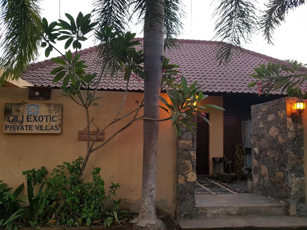 Gili Exotic Villa Gili Trawangan Bagian luar foto